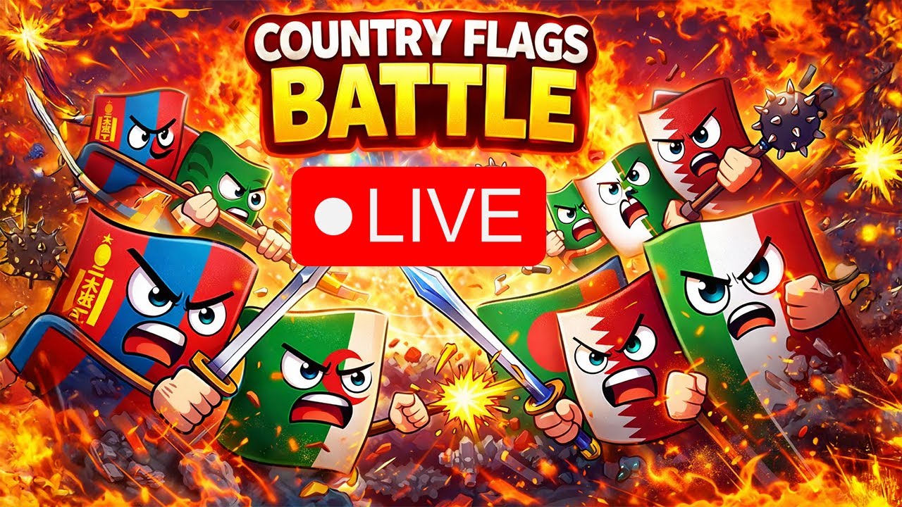 Learn Country Flags - Geography 2026🇺🇸🇮🇳🌍🎵1.02.2026