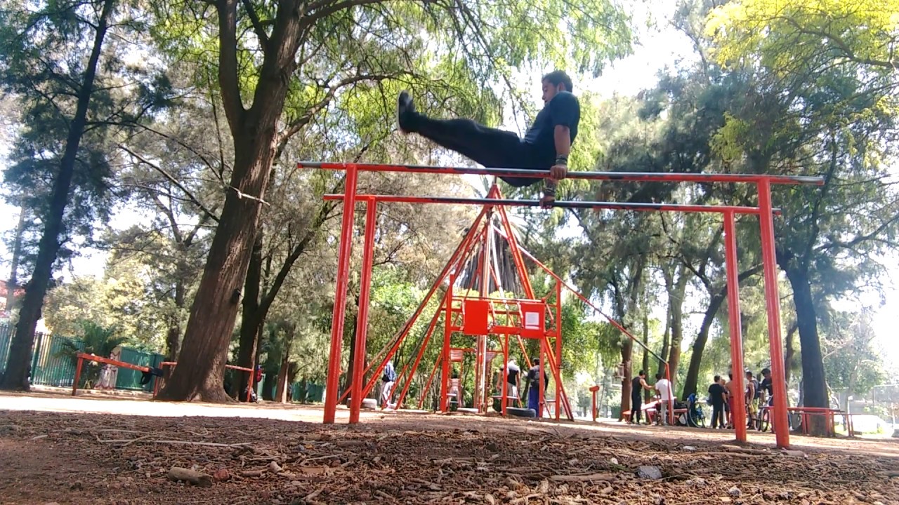 Truco en barras paralelas salida de mortal Street Workout YouTube