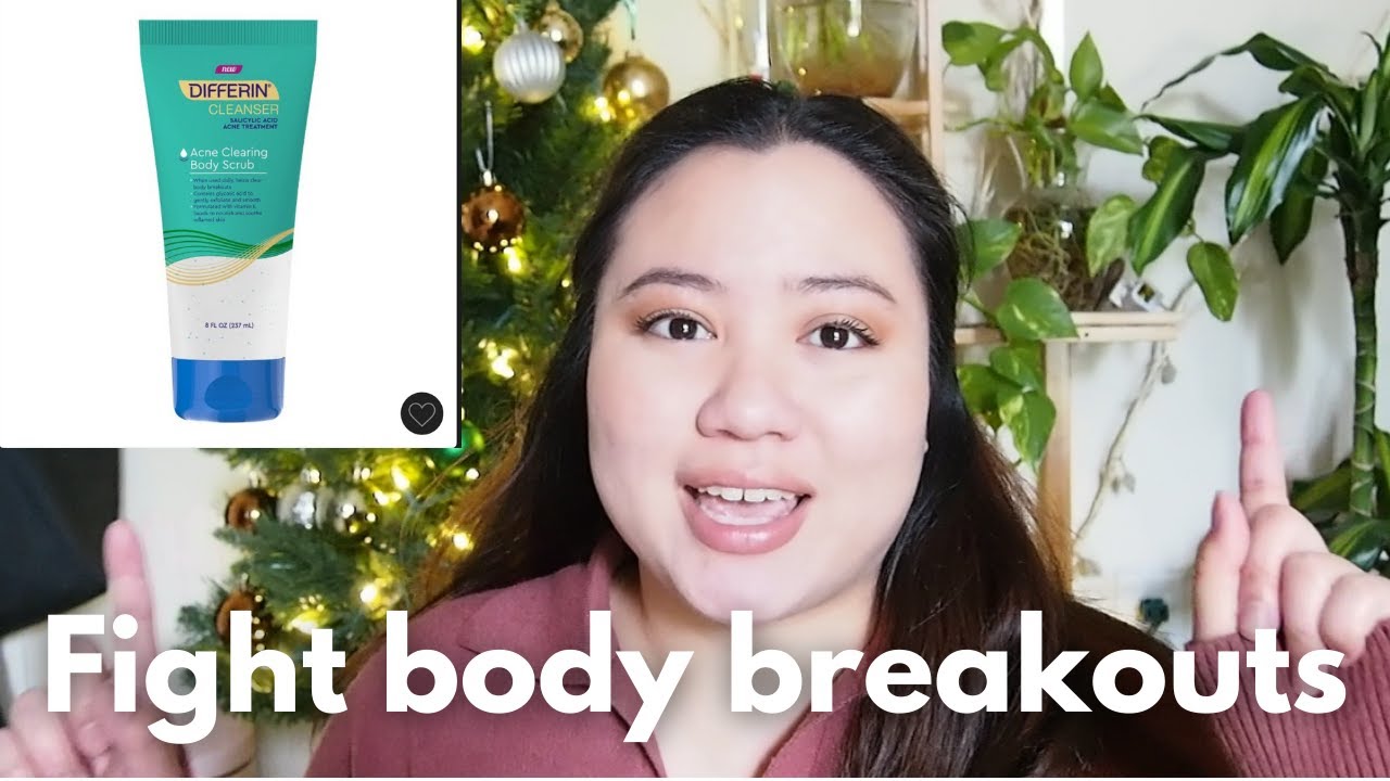 Differin Acne Clearing Body Scrub Review body wash for body acne