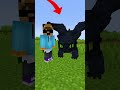 COMO TENER UN DRAGÓN en MINECRAFT #minecraft #shorts #tiktok