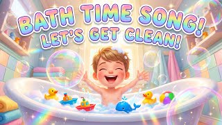 Bath Time Bubbles Song for Kids 🛁 | Fun Bath Song & Nursery Rhyme | Cocomelon Style