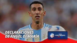 Thumbnail for Declaraciones de Ángel Di María - Argentina 2-0 Canadá - Copa América 2024