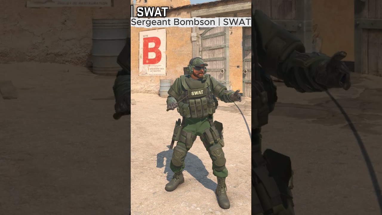 CS2 AGENTS 2025 - Sergeant Bombson | SWAT