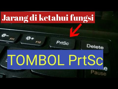 FUNGSI TOMBOL PrtSc PADA KEYBOARD KOMPUTER