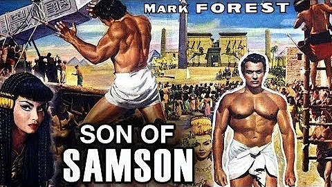 SON OF SAMSON, Missing scenes. 1960. MARK FOREST - CHELO ALONSO.