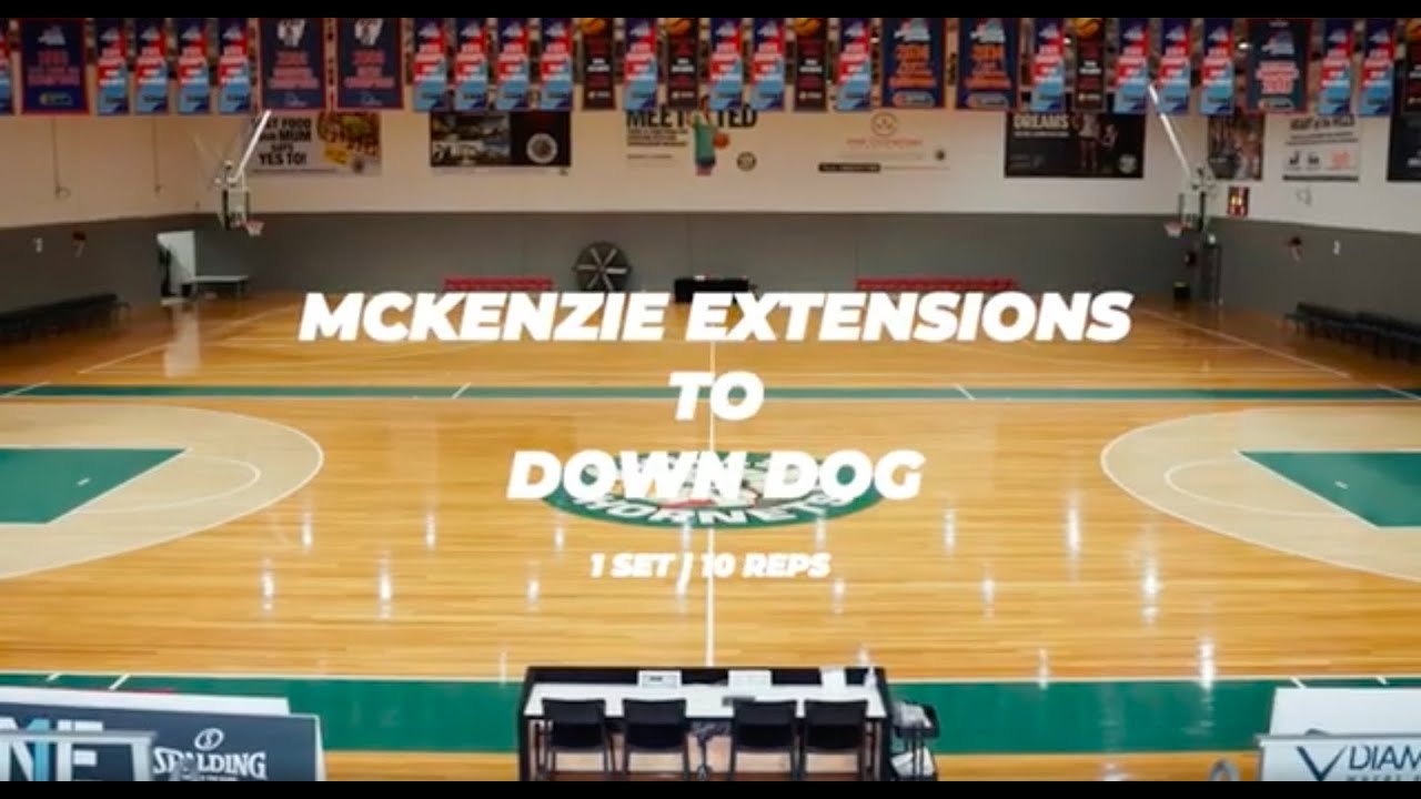 [MCKENZIE EXTENSION TO DOWN DOG] Basketball Cool Down ProForm x