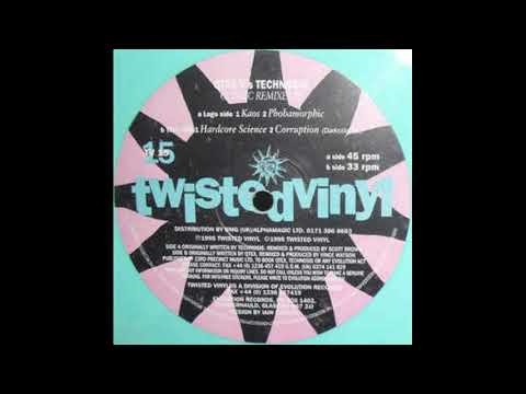 Q-Tex vs Technosis - Hardcore Science - Twisted Vinyl TV15 (#Hardcore #ScottBrown #Technosis)