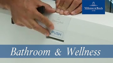 How to install - Squaro Edge 12 Waste-Overflow | Villeroy & Boch
