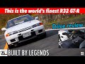 We drive the finest restmod Skyline GT-R R32 in the world. Built By Legends. JDM Masters review