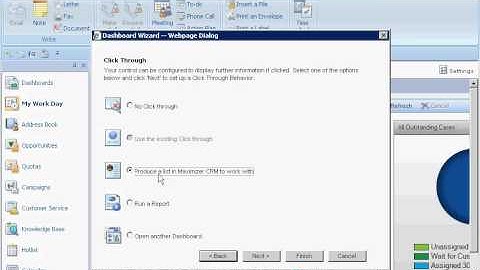 Maximizer CRM - Create a Dashboard guage based a search catalog.avi