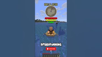 Speedrun random item pt 42 #minecraft #speedrun