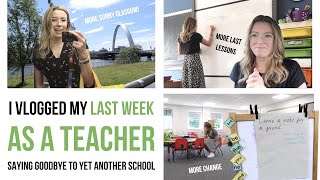 My Last Week as a Primary Teacher