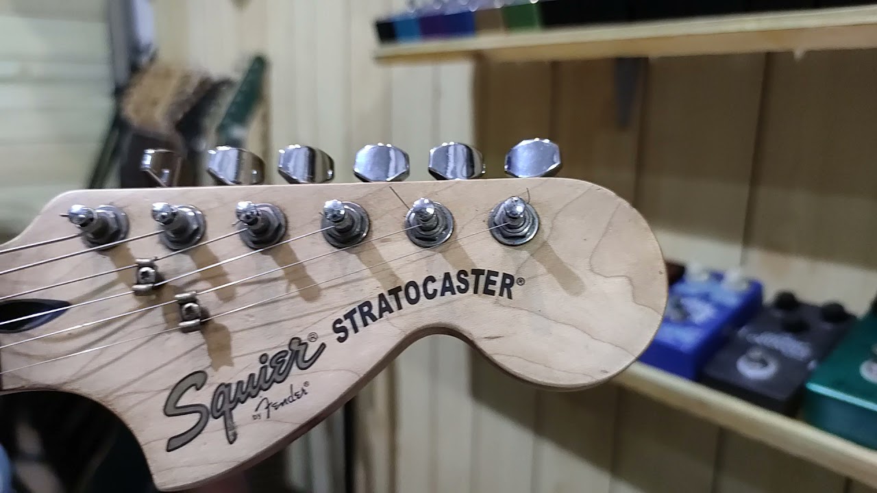 Review Squier Stratocaster Standard Series Upgrade Pakai Pickups Duncan Design HR101
