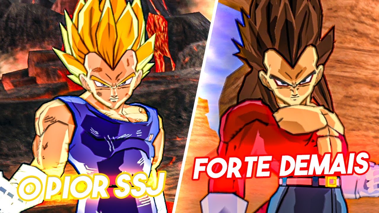 TODOS os VEGETA de Tenkaichi 3!! do MAIS FORTE até o MAIS FRACO