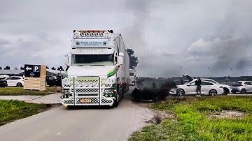 Uittocht Truckfest(Show) Goudswaard 🇳🇱 2025 Beautiful Showtrucks with V8 Open Pipe Sounds The Movie