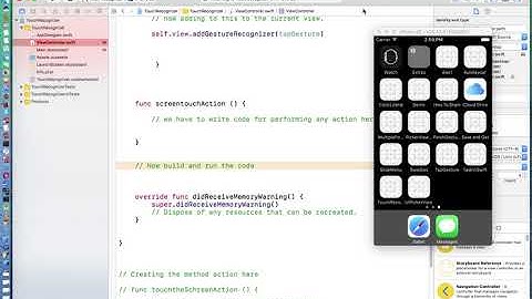 Swift : UITapGestureRecognizer Touch Events Tutorial in Swift Programming