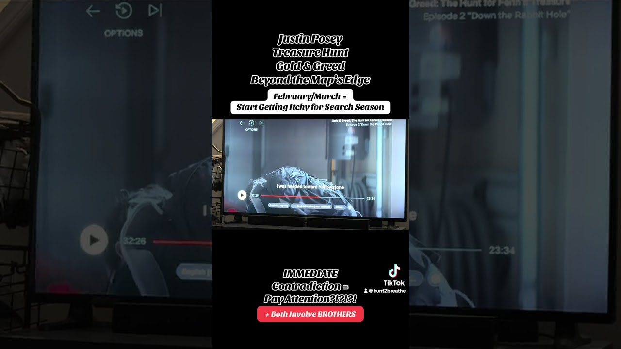 Obsession!! Good or Bad? Justin Posey. Treasure Hunt. Beyond the Map’s Edge. Netflix. Gold & Greed!