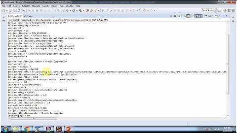 Retrieving All System Properties Using System Class | Java Tutorial