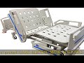 Point A (Model No : PAM-3H) Premium 3 Function Full Electric Hospital ICU Bed with 5.9" Memory Foam