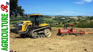 Tractor rescue, stuck in mud - CAT MT765E - 160/55 - FA 120