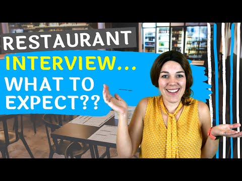 Waiter Interview: What To Expect In Your Restaurant Interview | Restaurant Server Training