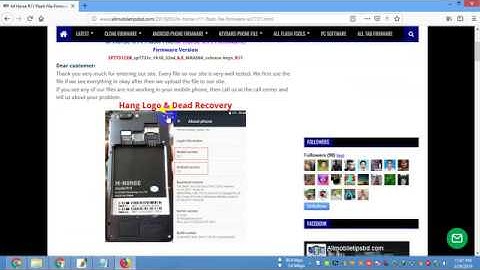 M Horse R11 Flash File SC7731 7.0 LCD Fix Hang Logo & Dead Recovery Firmware File