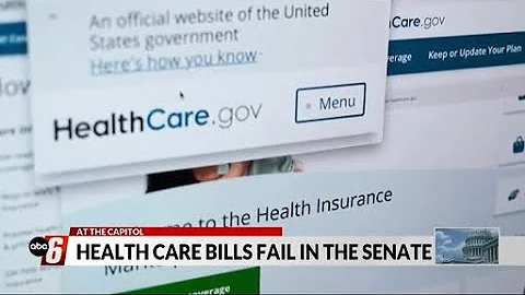 Healthcare bills fail in the Senate