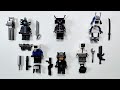 LEGO UNOFFICIAL SKIBIDITOILET | MONITOR PEOPLE - FEMALETV - SAMURAI - EASTERNEUROPE - MAINTENANCEMAN
