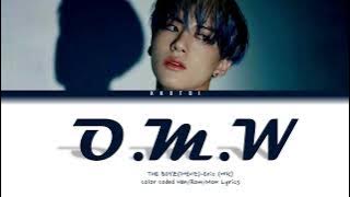 THE BOYZ Eric- O.M.W Color Coded Han/Rom/Mon Lyrics