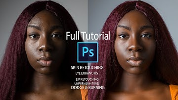 Skin Retouching for Dark skin | Photoshop Tutorial |  Mixer Brush | Frequency Separation