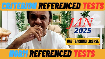 CRITERION-REFERENCED TESTS (CRT) VS NORM-REFERENCED TESTS (NRT)