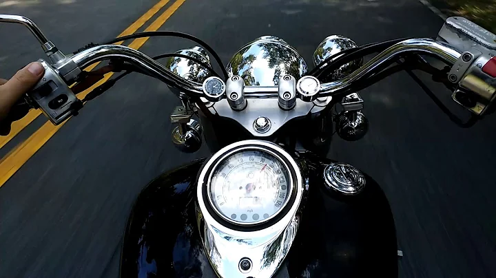 Yamaha vstar 1100 accelerating
