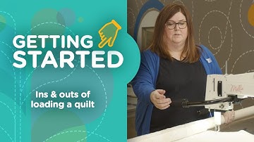 The ins & outs of loading a quilt on your longarm quilting machine