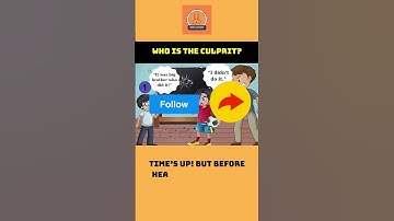 Who is the culprit???||| #quiz #quizquiz #quiztime #games #riddles #quizzes #puzzle