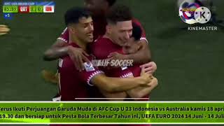 cuplikan Asian cup U 23 Indonesia vs Qatar