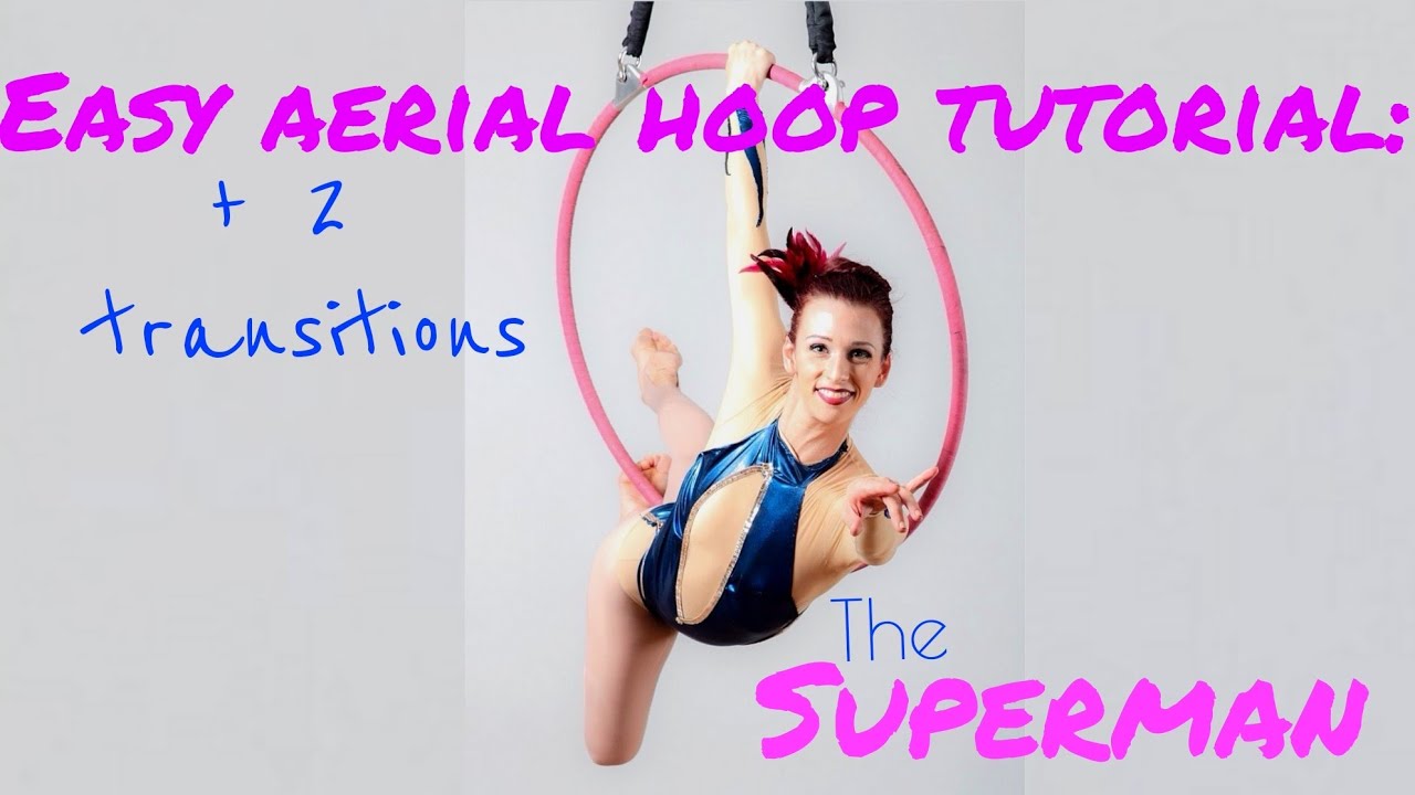 Beginner Aerial Hoop (Lyra) Tutorial: SUPERMAN