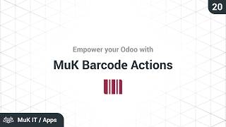 MuK Barcode Actions | Odoo Addon