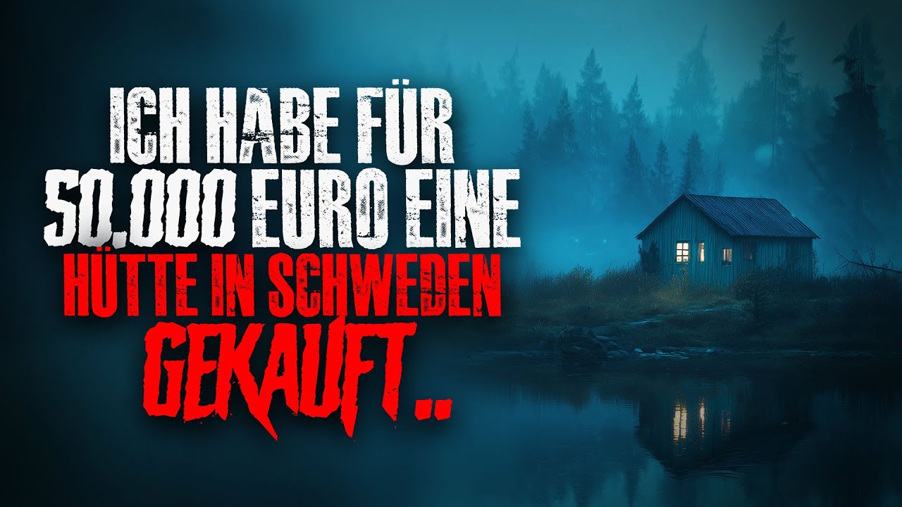 Ich habe für 50.000 Euro eine Hütte in Schweden gekauft..