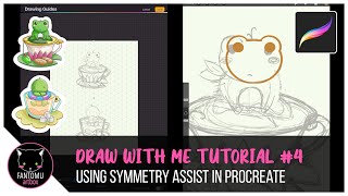 Draw With Me | Tutorial 4 [Using Symmetry Assist in Procreate]
