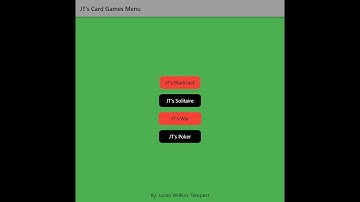 Flutter Windows, Android & Web Application - Card Games
