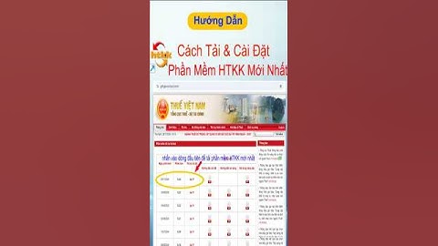 Cách tải và cài đặt phần mềm HTKK mới nhất