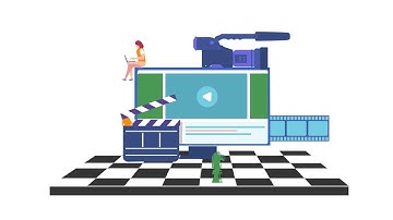 Landing page Lottie JSON animation by graphicsgenisys