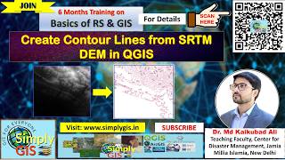 How to Create Contour Lines Using SRTM DEM in QGIS | SimplyGIS Tutorial
