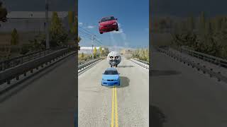 Mega Disaster Highway: Supercars vs Exploding Road Chaos 💣 – BeamNG Drive