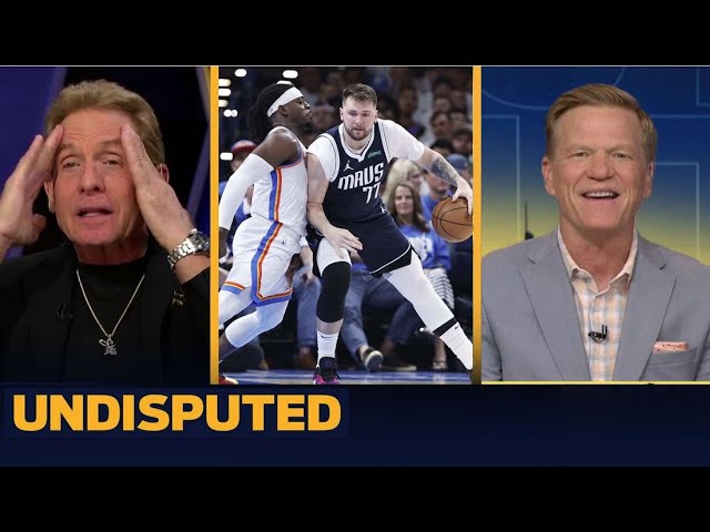 UNDISPUTED | Skip Bayless reacts Luka Doncic has 5 TO as Mavs blowout loss to Thunder 117-95 class=