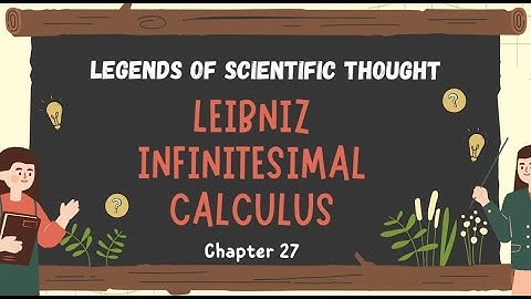 Leibniz - Infinitesimal Calculus