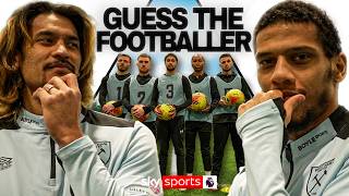 GUESS THE FOOTBALLER with West Ham's Alphonse Areola & Jean-Clair Todibo | Pick The Pro screenshot 2