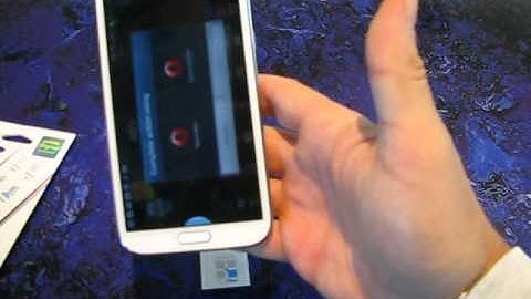 Galaxy Note 2 NFC FLYGRIP Demo