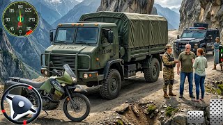 New Army Cargo Truck Dangerous Driving - Military Simulator 2026 - Android Gameplay screenshot 3