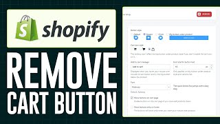 How To Remove Add To Cart Button In Shopify (2024) Full Guide by Tech Express 27 views 8 days ago 3 minutes, 39 seconds